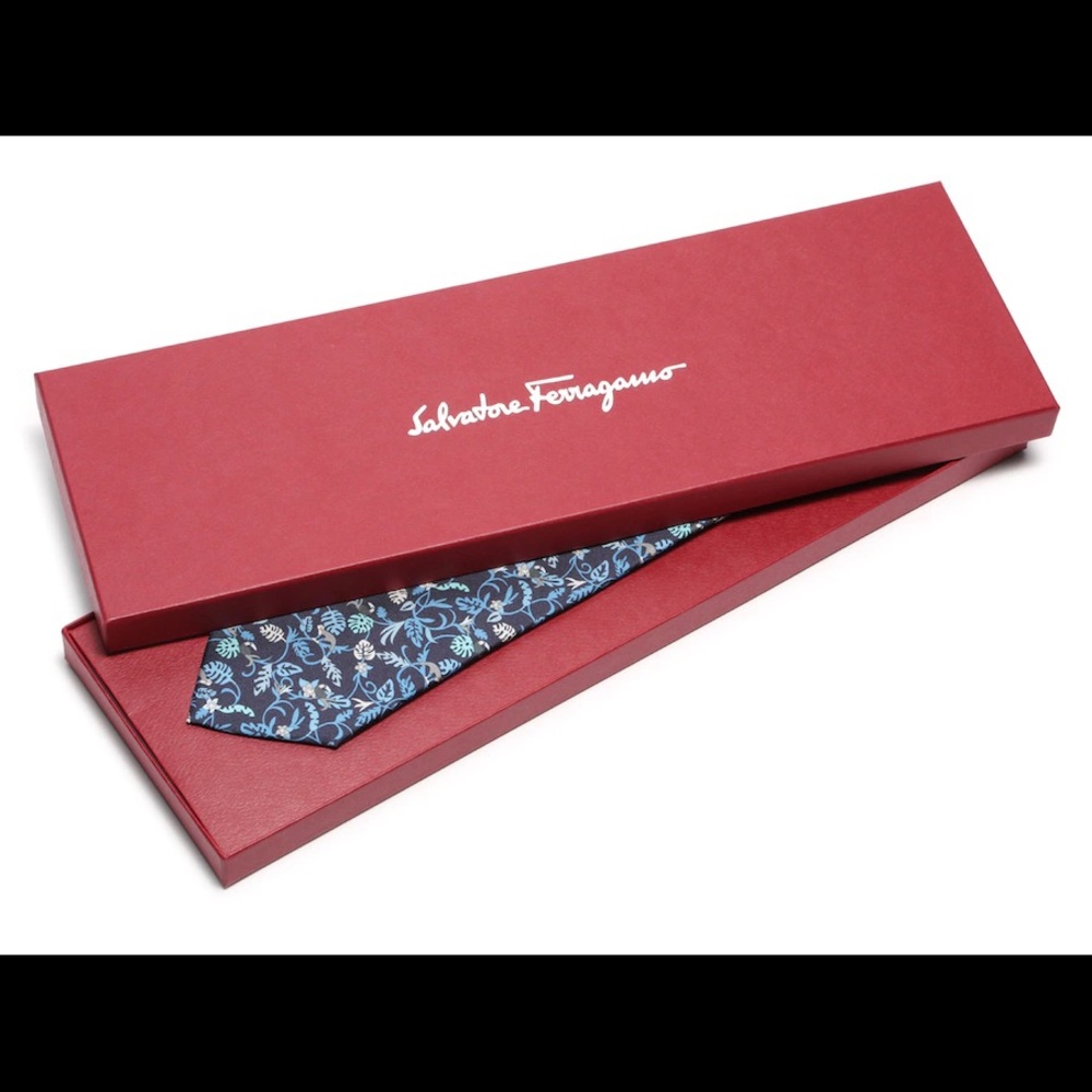 SALVATORE FERRAGAMO
LIPU NECK TIE NWT MADE IN ITALY